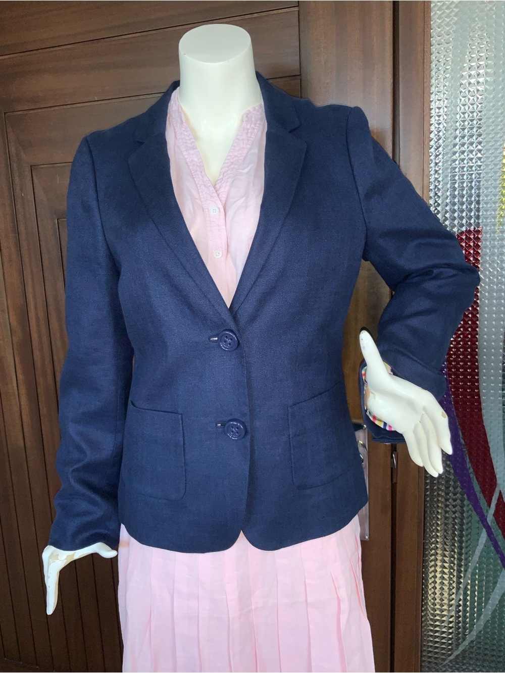 KATE SPADE Blazer, Linen Blend, Sz 14, NWT